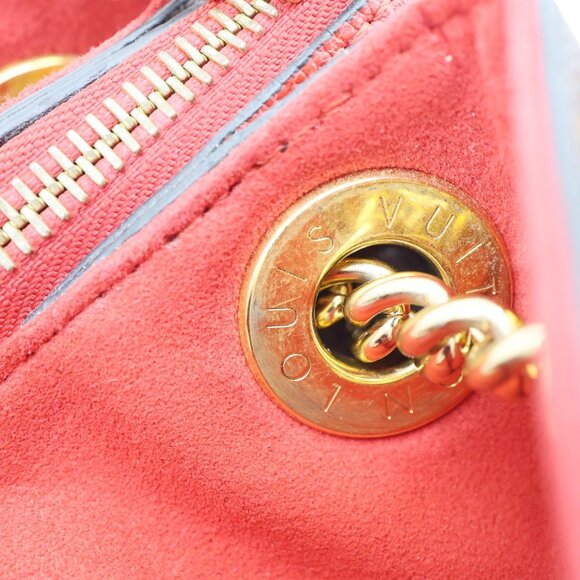 Louis Vuitton  Surene BB Monogram Canvas Shoulder Bag Red - Picture 10 of 13